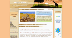 Desktop Screenshot of kenya-travel.org